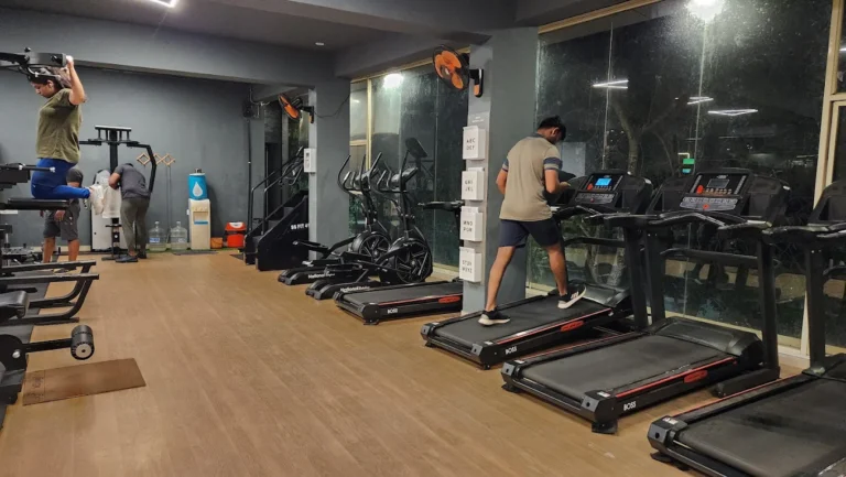 Torque Fitness cardio area near Vijayanagara 2nd Stage